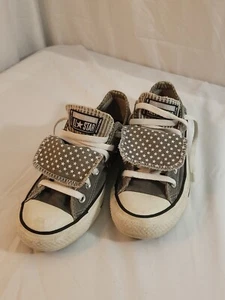 Size 7 - Converse Chuck Taylor All Star Double Tongue Out Low Top Gray - Picture 1 of 5