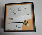 400A AEG Amperemeter AC Einbauinstrument Messinstrument Analog Meter