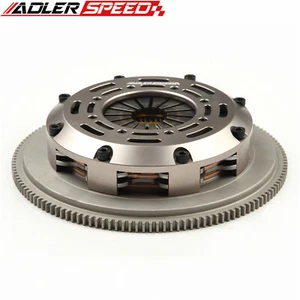 ADLERSPEED Sprung Clutch Twin Disc Kit For 97-05 AUDI A4 1.8T B5 B6 Standard WT - Picture 1 of 4