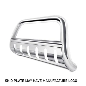 Kasei Bull Bar Brush Push Protector w/Skid Stainless Fits 2013-2016 Ford Escape - Picture 1 of 3