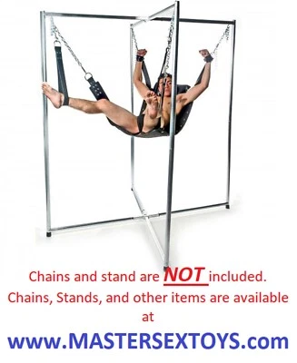 Strict Leather Premium Sex Sling Swing Bondage BDSM S&M BDS&M Sub Dom Master New - Image 1 of 4