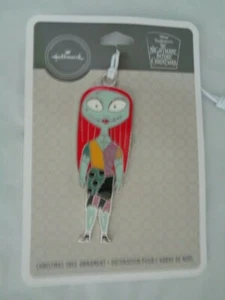 Hallmark / Disney - Sally Nightmare Before Christmas Flat / Metal Tree Ornament - Picture 1 of 1