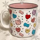 Hello Kitty Valentines Day Conversation Hearts Multicolor Ceramic Mug 20 oz NEW!