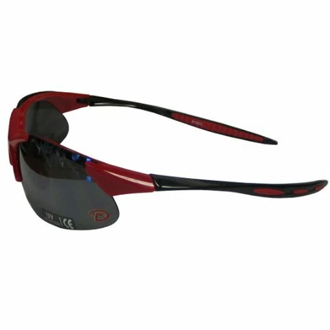 Arizona Diamondbacks MLB Red Rimless Blade Extreme Sunglasses Adult Men's Cover