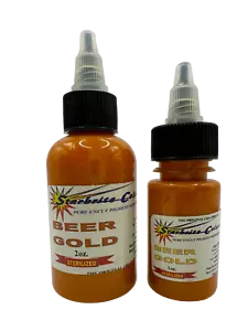 Tattoo Ink Made In USA BEER GOLD u-pick 2oz or 1oz -CLOSEOUT SALE - Picture 1 of 6