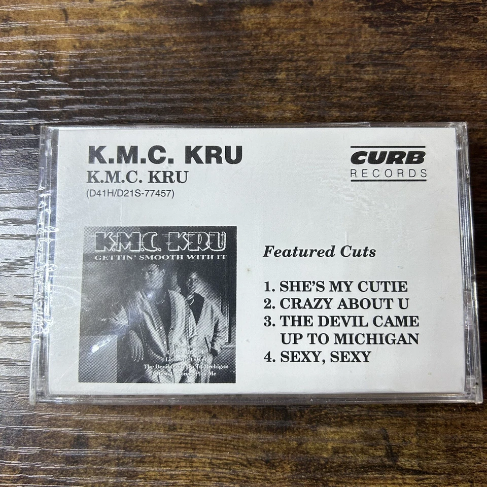 KMC KRU Gettin' Smooth with it 1994 Cassette Tape New and Sealed - Image 1 of 4