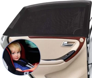 Sonnenschutz Auto Baby/Kinder Doppelseitiges (2 Stück), Universal Sonnenblende A - Bild 1 von 7