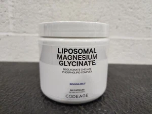 Liposomal Magnesium Glycinate, 240 Capsules NEW SEALED 4/27 - Picture 1 of 2