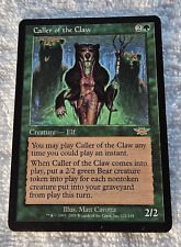 MTG Caller of the Claw Legions #121 2003 Magic The Gathering Card Rare Near Mint