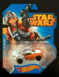 Hot Wheels Star Wars Luke Skywalker X-Wing Pilot Diecast Car 2014 Series - Picture 1 of 3