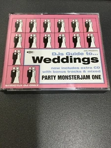 DMC DJs Guide To Weddings Party Monsterjam One 4 Disc Compilation - Foto 1 di 2