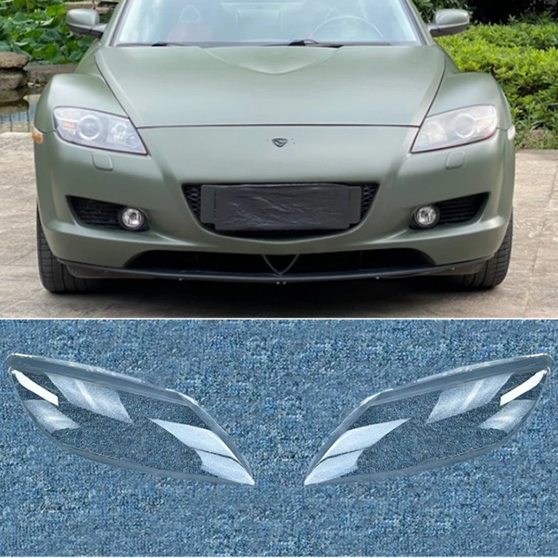 Пара фар в сборе для Mazda RX-8 2004-2008 годов выпуска передняя левая + правая - Изображение 1 из 4