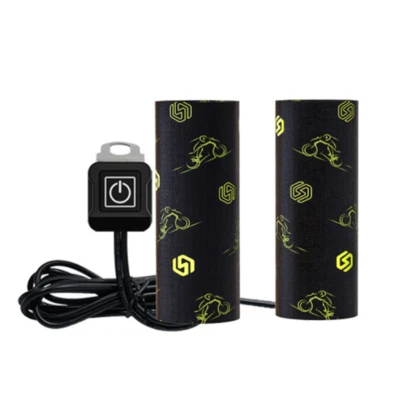 Handlebar Grip Hand Warmers Motorcycle Heated Grips 3 Speed Adjusts Temperature - Image 1 of 4