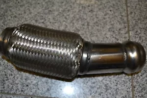 Katalysator Reparatur Flexrohr Lang Hosenrohr für Mercedes Vito Viano W639 3.0d - Bild 1 von 7