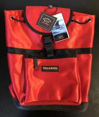 NUEVO Bolso Mochila Paul & Shark Yachting Hombre Mujer Rojo Foto 1 de 4