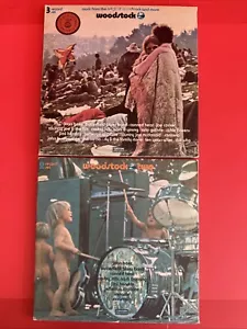 3 LP Set WOODSTOCK Original Soundtrack WOODSTOCK 2 1971 2 LP Set Vinyl Schallplatten - Bild 1 von 5