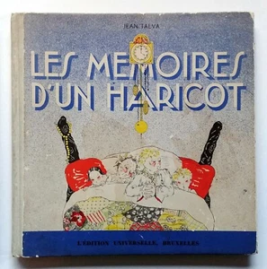 Jean Talva, H De Costier, MEMOIRES D'UN HARICOT, 1936, 1st Belgian Ed, HC - Bild 1 von 5