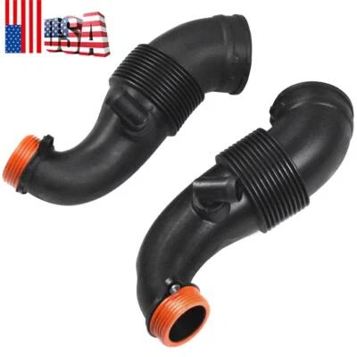 Air Intake Boot Pipe 13717638568 13717638569 LEFT & RIGHT FIT BMW X5 X6 - Image 1 of 4