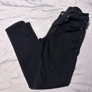 American Eagle Herrenjeans Größe 30 x 32 schwarz sportliche Passform dünnes Bein Airflex + EXC - Bild 1 von 8