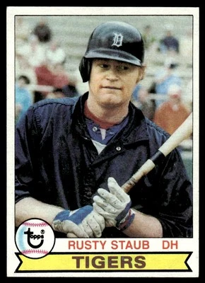 1979 Topps Rusty Staub Detroit Tigers #440 - Image 1 of 2