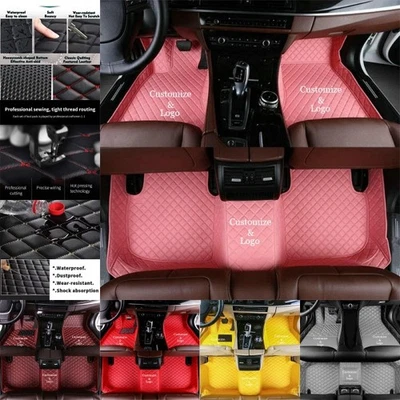 For Aston Martin DB9 Car Floor Mats All Models Custom Waterproof Liners Carpets - Image 1 of 4