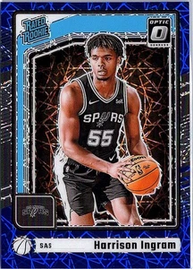 2024-25 Donruss Optic #251 Harrison Ingram Blue Velocity - Foto 1 di 2