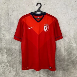 LILLE LOSC 2014 2015 HOME FOOTBALL SHIRT NIKE JERSEY SIZE L - Picture 1 of 8