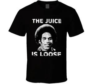 OJ Simpson free OJ granted parole juice is loose freedom Black T Shirt - Picture 1 of 2
