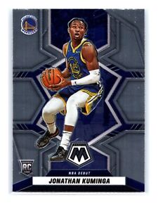 2021 Panini Mosaic #268 NBA Debut Jonathan Kuminga RC Warriors