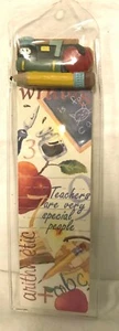 Lady Jayne Teacher Laminated Bookmark Decorative Paper NEW (B31A) - Picture 1 of 5