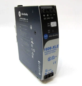 Allen-Bradley 1606-XLE 24VDC 5A Power Supply Cat. 1606-XLE 120EN Ser A - Picture 1 of 6
