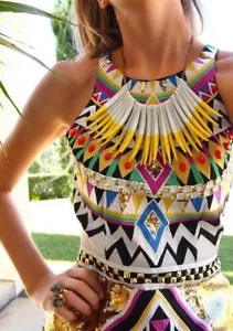 SASS & BIDE "The Rumour" Embellished Mini Dress - Size 6 - $690 - Picture 1 of 9