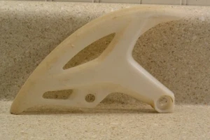 Protector de rotor de disco trasero blanco 7840 A13 Honda CRF450R CRF250R 2009-2012 - Imagen 1 de 7