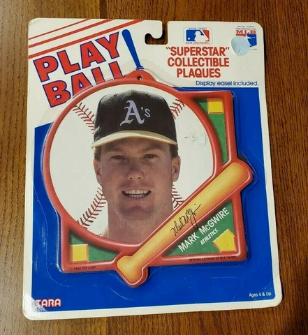 Superstar Collectible Plaques Play Ball MLB Baseball Mark McGwire BRAND NEW Cover