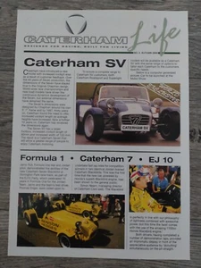 Caterham Life Magazine Booklet Brochure No.2 Autumn 2000 - Picture 1 of 1