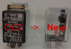 Audi VW Porsche fuel pump relay 477 906 059 477906059 - Bild 1 von 3