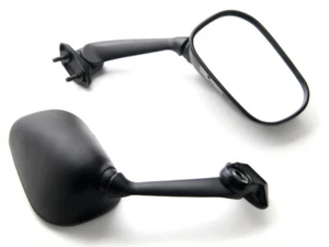 Yamaha YZF R6 (2008 2009 2010 2011 2012) Black NEW Style Side Rearview Mirrors - Picture 1 of 3