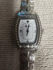 BRIGHTON Toledo Two-Tone Gold & Silver Plated Ladies Toggle Watch Adjustable  - Picture 1 of 7