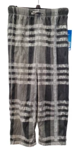 SLALOM Unisex Kids Checkered Sweat Pants BLack Small 6/7 - Picture 1 of 5