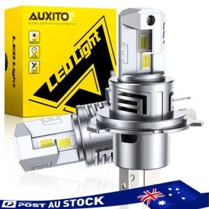 AUXITO 2x H4 HB2 9003 LED Headlight Kit Light Bulb Hi-Low Replace Halogen Canbus - Picture 1 of 11