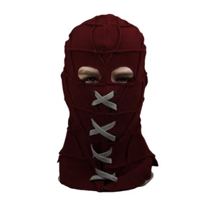 BrightBurn Red Mask Cosplay Kids Scary Horror Hood Halloween Costumes Props New - Picture 1 of 12