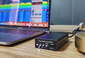 The NANO Keyer MK2 CW Contest Keyers for Amateur Compatible with RKI SSDR MAC - Picture 1 of 8