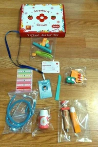 Wooden Doctor/ Nurse Clinic Tools Kit for Kids Pretend Play Set - USA Ship. NEW - Picture 1 of 6