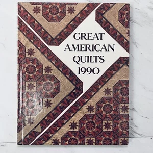 GREAT AMERICAN QUILTS 1990 By O'Brien, Sandra L. -Hardcover -First Printing 1989 - Picture 1 of 9
