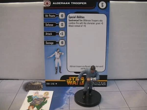=Star Wars Miniaturas VENGANZA DE LOS SITH Alderaan Trooper 2/60 con tarjeta = - Imagen 1 de 1
