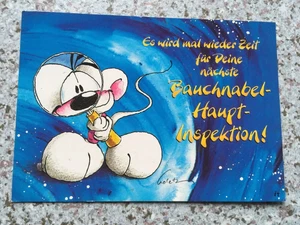 DIDDL POSTKARTE >> Nr. 74h << Bauchnabel-Hauptinspektion - Bild 1 von 3