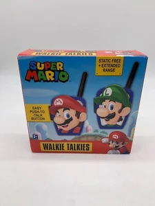 Super Mario Bros Walkie Talkies, Long Range, Two Way Static Free Radios - Zdjęcie 1 z 2
