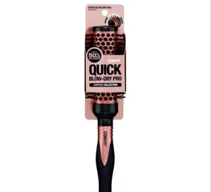 BIG SALE!!! Set Of 3! Conair Quick Blow-Dry Pro Copper Collection Round Brush - Picture 1 of 3