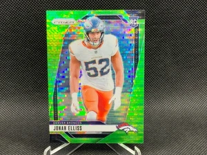 2024 Prizm JONAH ELLISS Neon Green Pulsar Prizm RC #356 Broncos - Picture 1 of 2