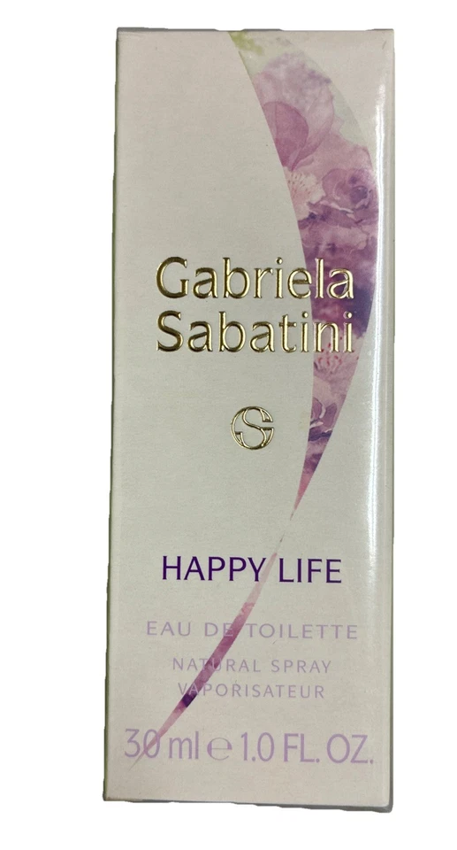 HAPPY LIFE BY GABRIELA SABATINI 30ML EDT SPRAY (NUEVO CON CAJA Y PRECINTADO) Foto 1 de 4